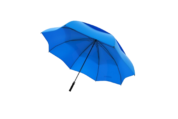 Blue Golf Umbrella